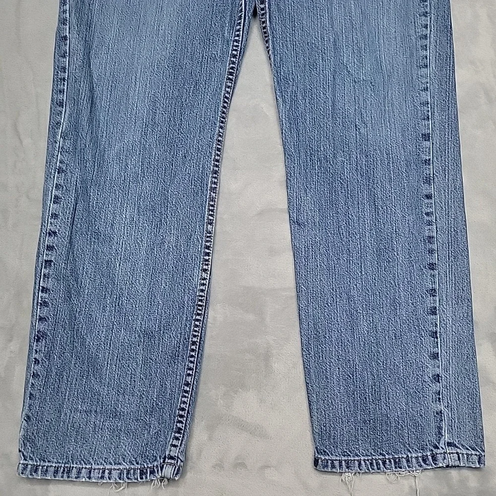 Carhartt Jeans Mens 36x32 Blue Relaxed Fit Workwear‎ Denim Pants BD5119-M Work